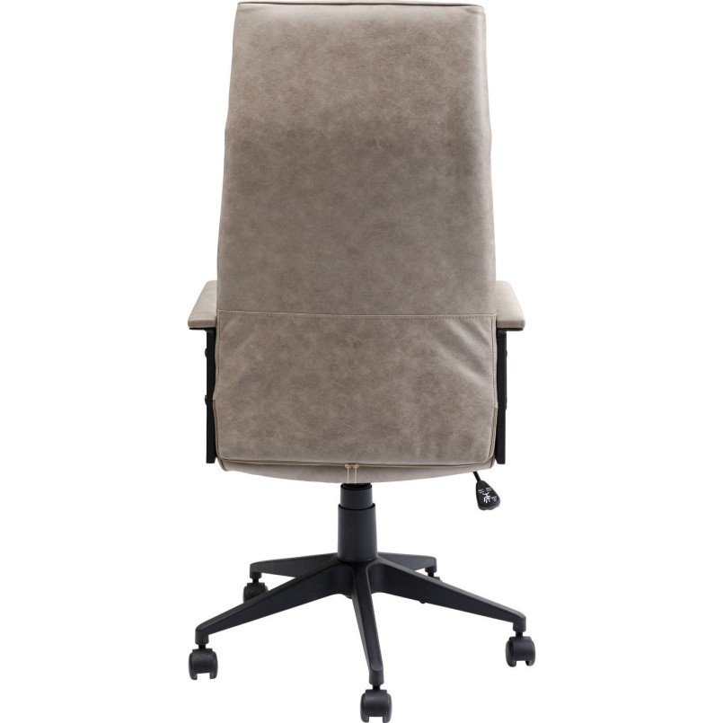 Chaise de bureau Labora haute marron clair Kare Design
