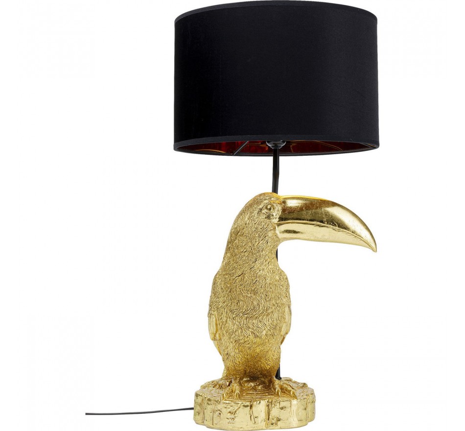 Toucan Golden Table Lamp Kare Design, Animal Table Lamps Bronze