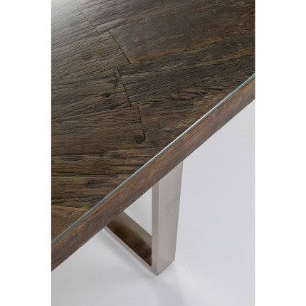 Table Conley Chrome 180x90cm Kare Design