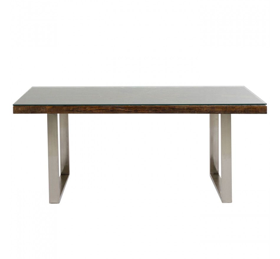 Eettafel Conley 180x90cm chroom Kare Design