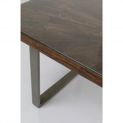 Table Conley Crude Steel 180x90cm Kare Design