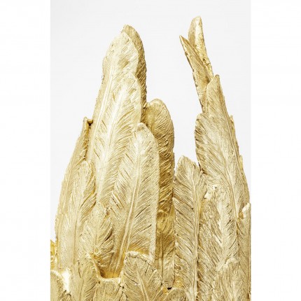 Vase Feathers Gold 91cm Kare Design