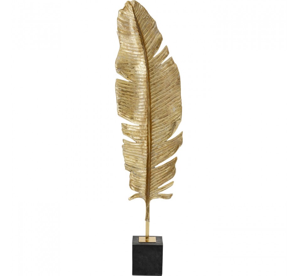Deco feather one 147cm gold Kare Design