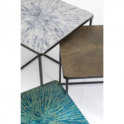 Side Table Ray Square (3/Set) Kare Design