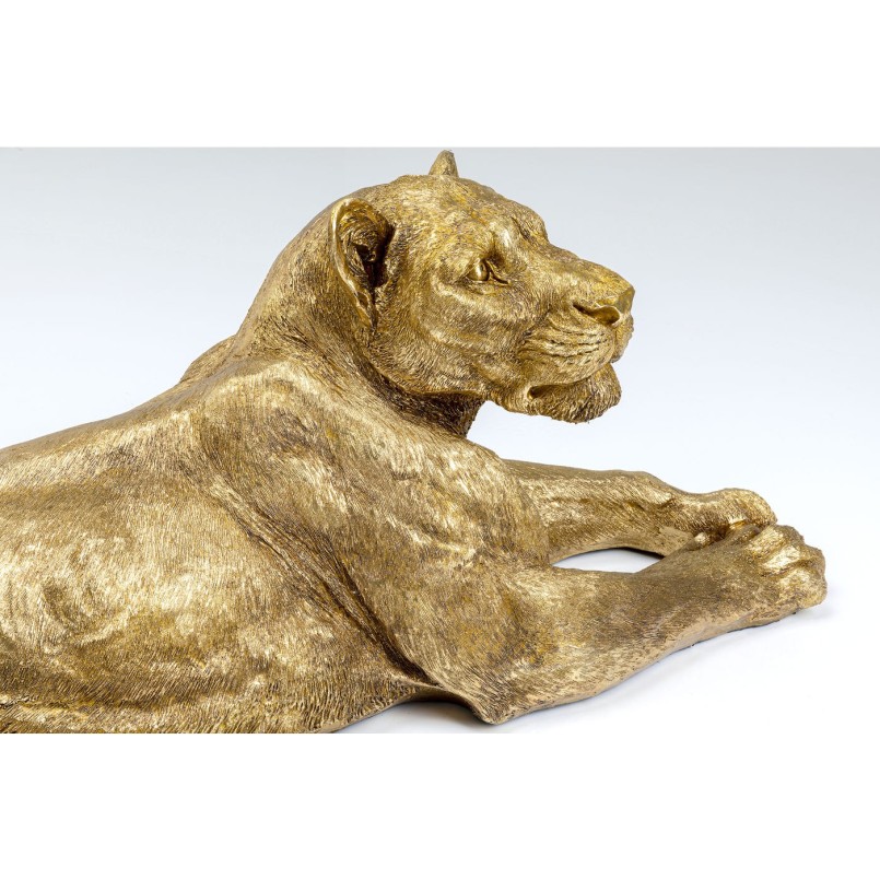 Déco Lionne XL dorée Kare Design