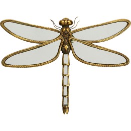 Déco murale miroir Libellule 47cm Kare Design