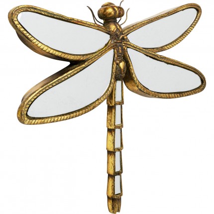 Wanddecoratie Dragonfly Spiegel 47cm Kare Design