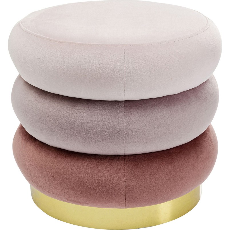 Pouf Sandwich mauve