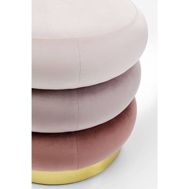 Pouf Sandwich mauve