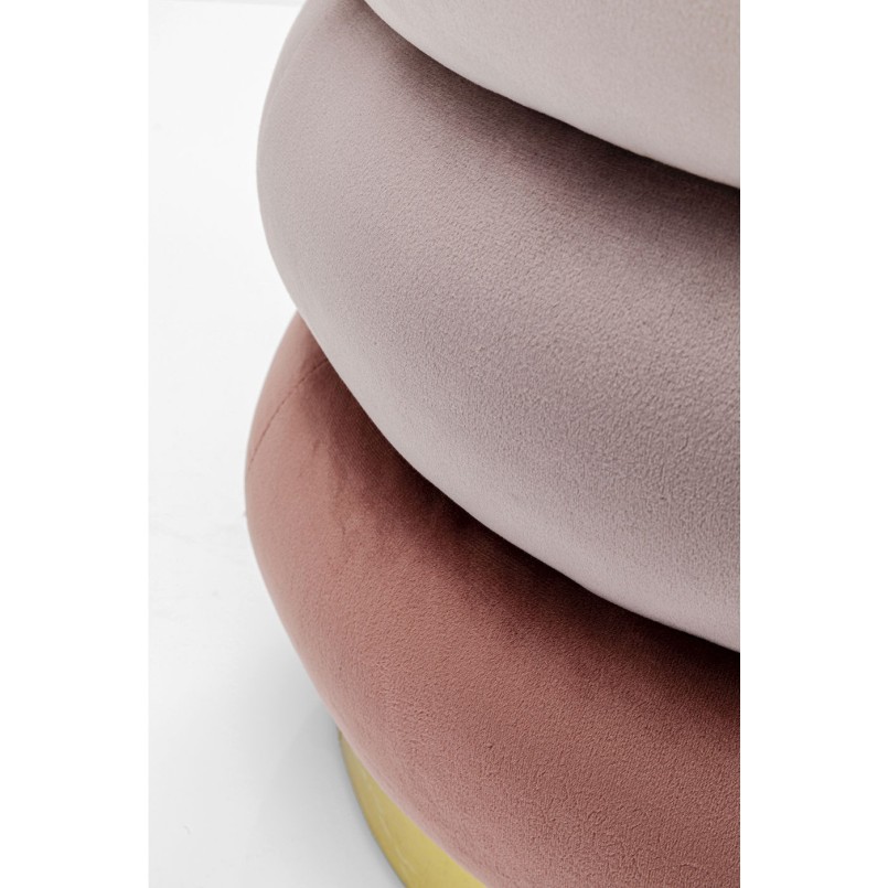 Pouf Sandwich mauve