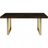 Table Conley 180x90cm pieds laiton Kare Design