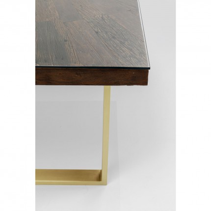 Table Conley Brass 180x90cm Kare Design