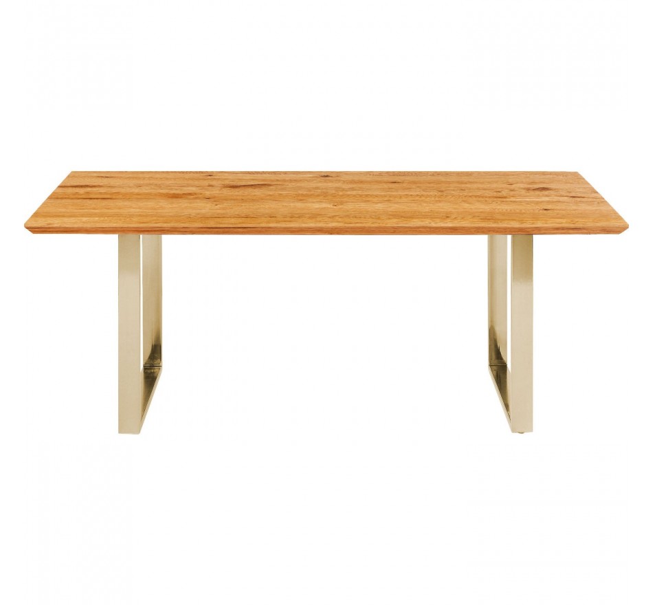 Table Symphony chêne laiton 200x100