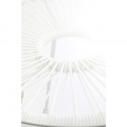 Outdoor Side Table Acapulco White Kare Design