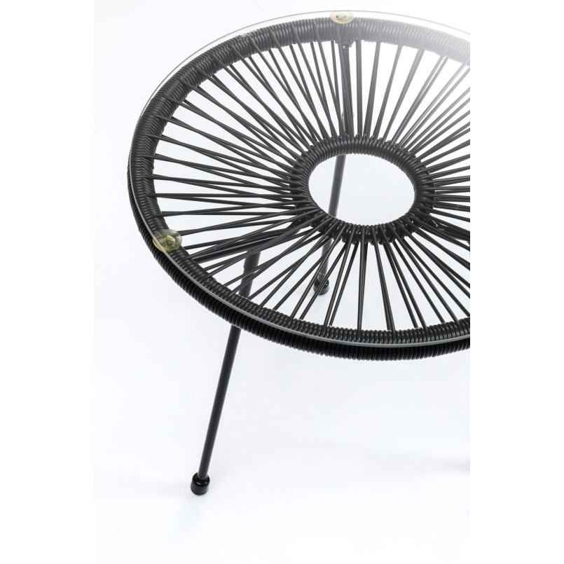 Table d appoint  Acapulco noir