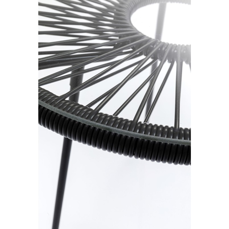 Table d appoint  Acapulco noir