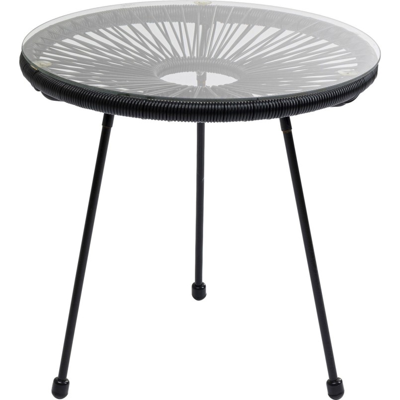 Table d appoint  Acapulco noir