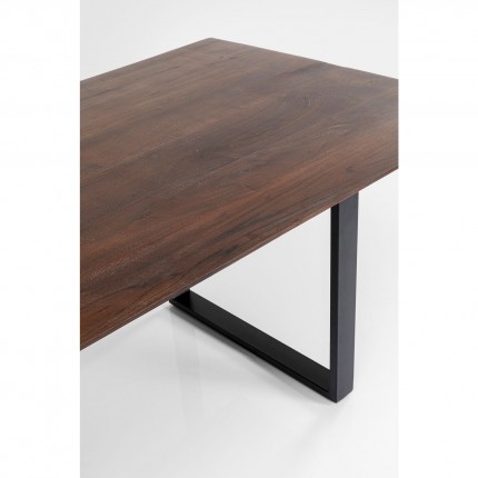 Table Symphony Walnut Black 180x90cm Kare Design