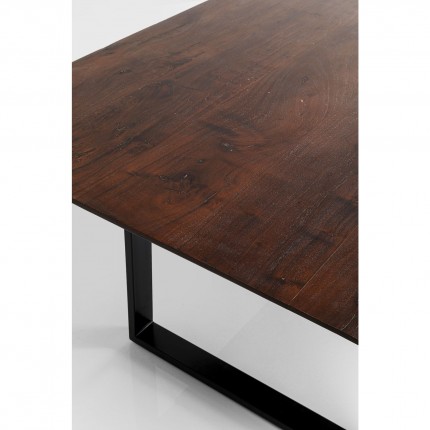 Table Symphony Walnut Black 200x100cm Kare Design