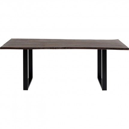 Table Harmony Walnut Black 200x100cm Kare Design