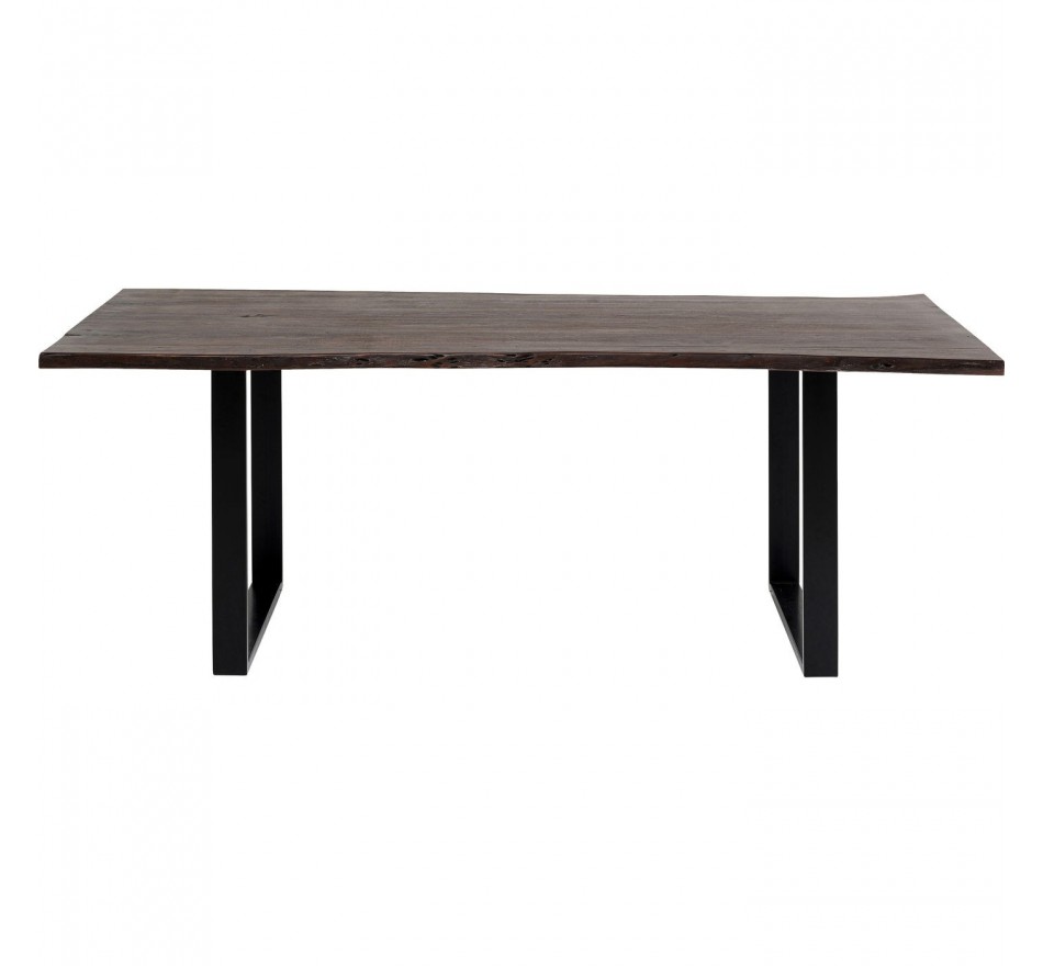 Eettafel Harmony 200x100cm walnoot zwart Kare Design