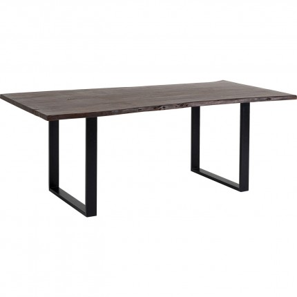 Eettafel Harmony Walnoot Zwart 180x90cm Kare Design