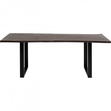 Table Harmony Walnut Black 160x80cm Kare Design