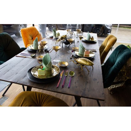 Borden Organic Ø26cm zwart (6/set) Kare Design