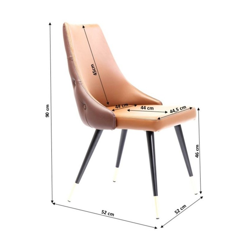 Chair Urban Desire Brown Kare Design
