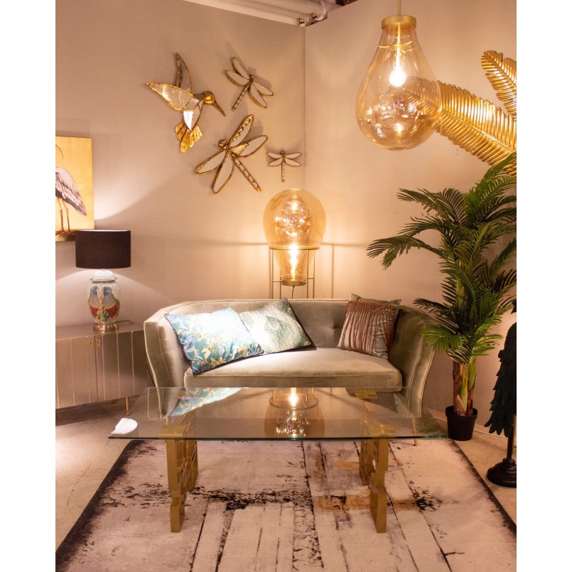 Déco murale miroir Libellule 37cm Kare Design