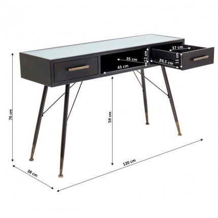 Console/Desk La Gomera 120x35cm Kare Design
