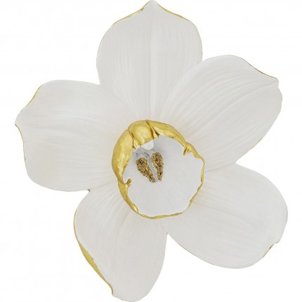 Wall Decoration Orchid White 44cm Kare Design
