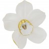 Déco murale orchidée blanche 44cm Kare Design