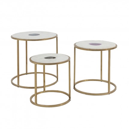 Side Table Limbo (3/Set) Ø45cm Kare Design