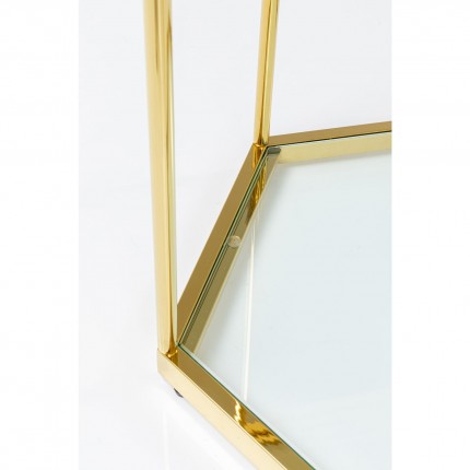 Side Table Comb Gold 55cm Kare Design