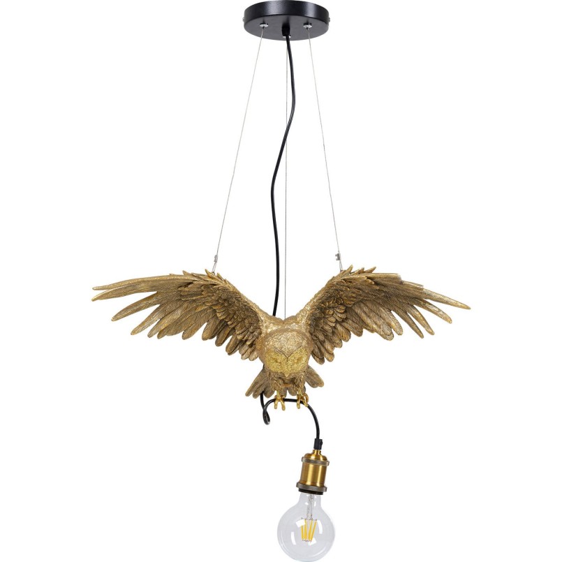 Suspension Chouette dorée Kare Design