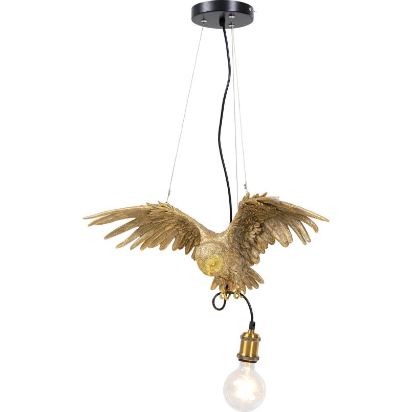 Suspension Chouette dorée Kare Design