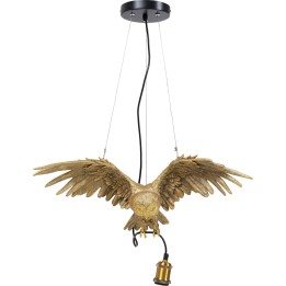 Suspension Chouette dorée Kare Design