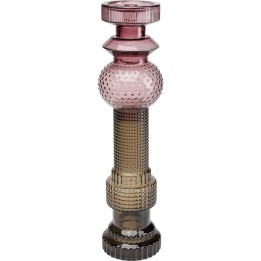 Bougeoir Marvelous Duo violet gris 49cm