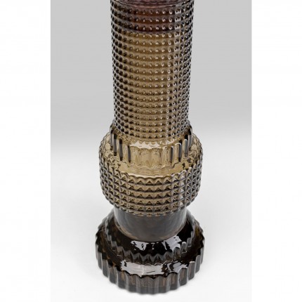 Kandelaar Marvelous Duo paars grijs 49cm Kare Design