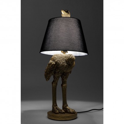 Tafellamp struisvogel goud Kare Design