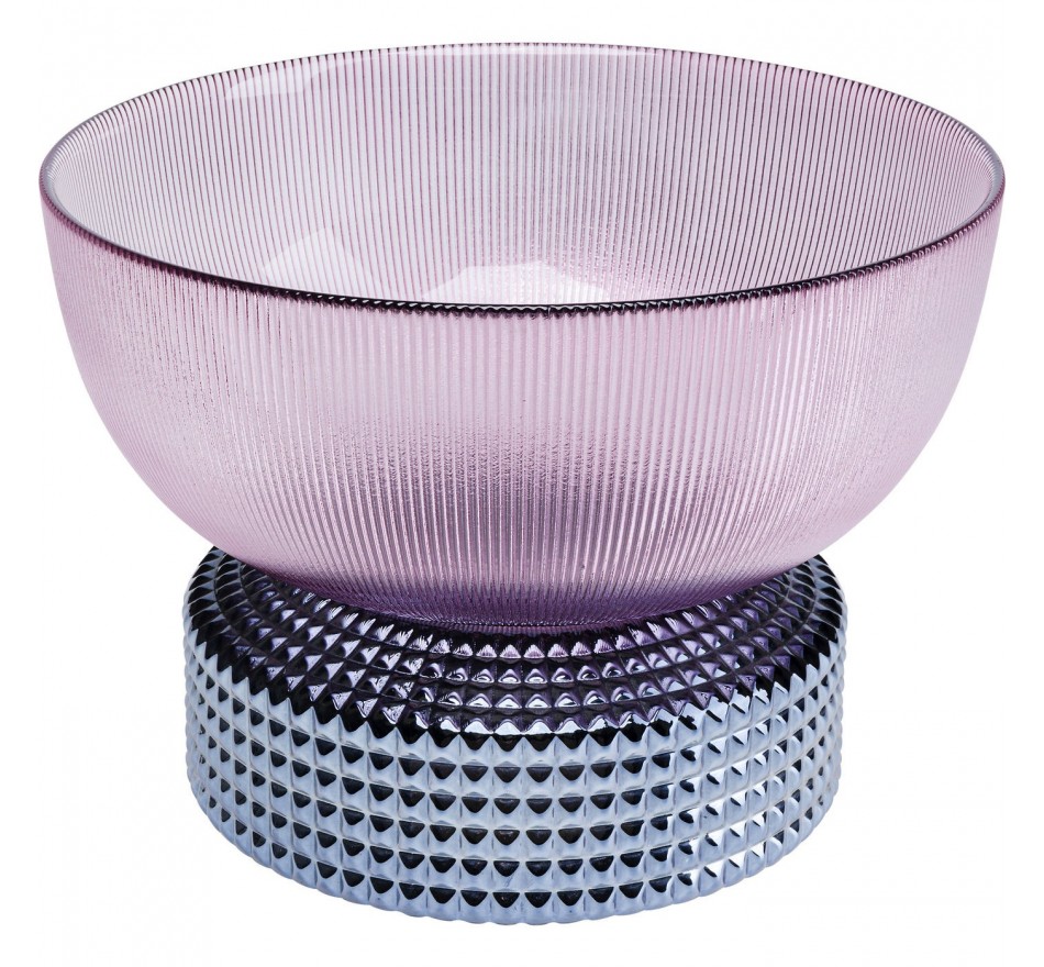 Coupe Marvelous Duo rose bleu 28cm Kare Design