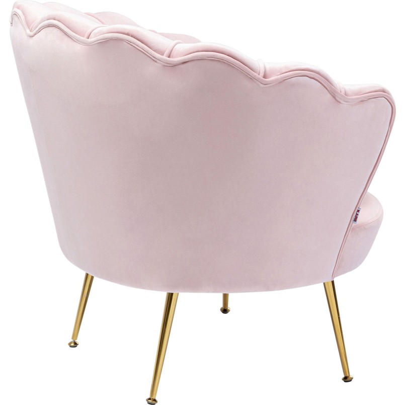 Fauteuil Water Lily rosé