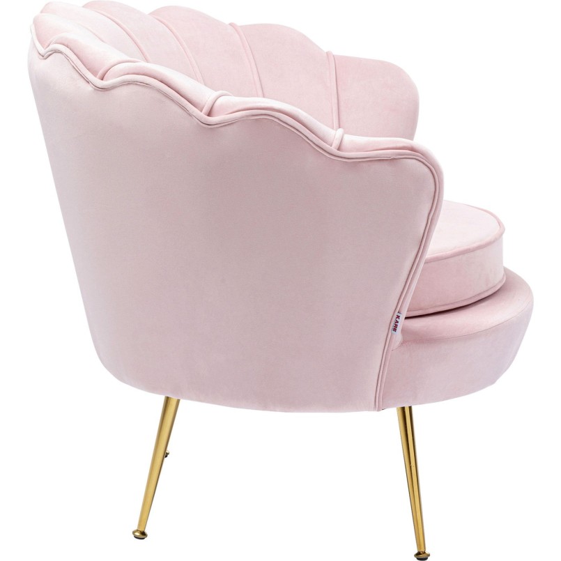 Fauteuil Water Lily rosé