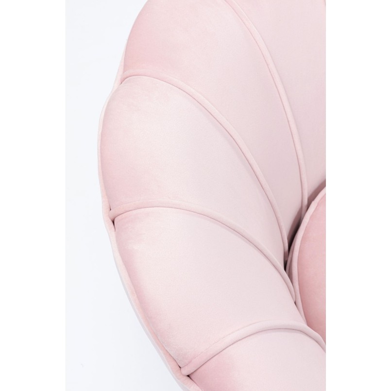 Fauteuil Water Lily rosé
