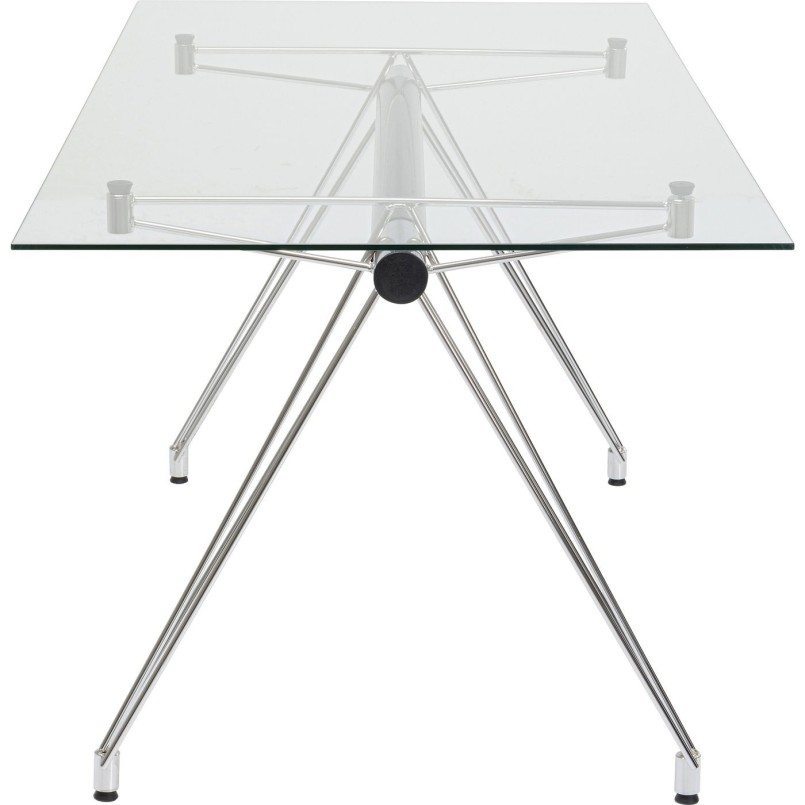 Bureau en verre Officia 160x80 cm Kare Design