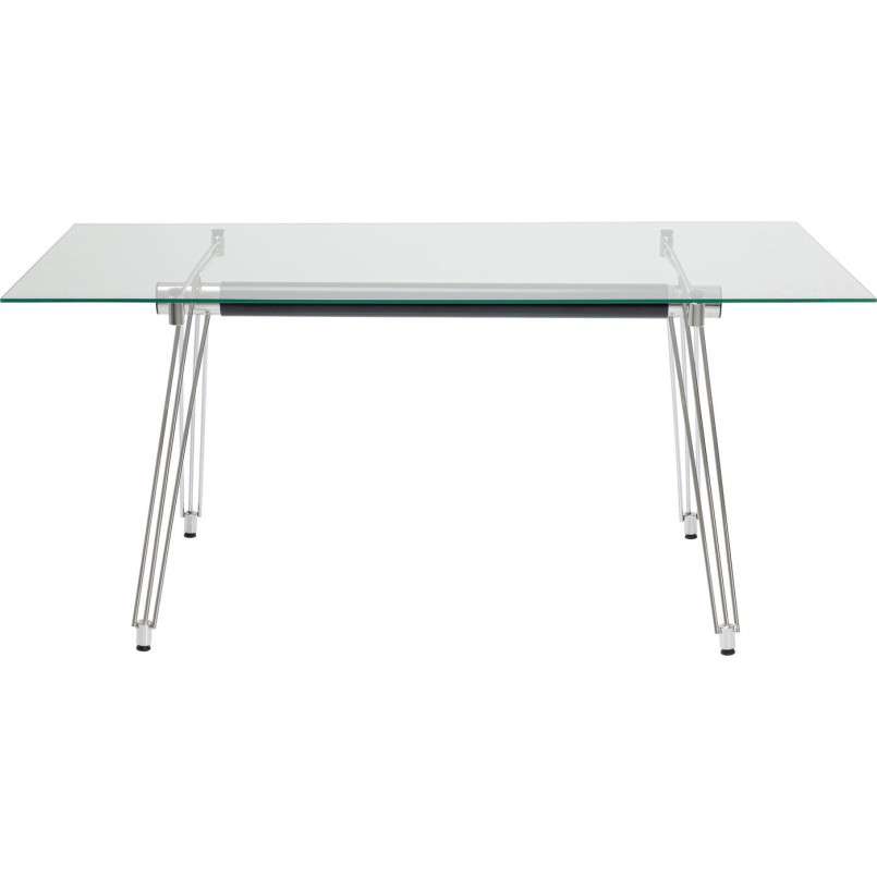 Bureau en verre Officia 160x80 cm Kare Design