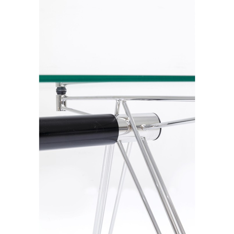 Bureau en verre Officia 160x80 cm Kare Design