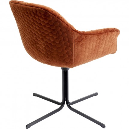 Swivel Chair Colmar Red Kare Design