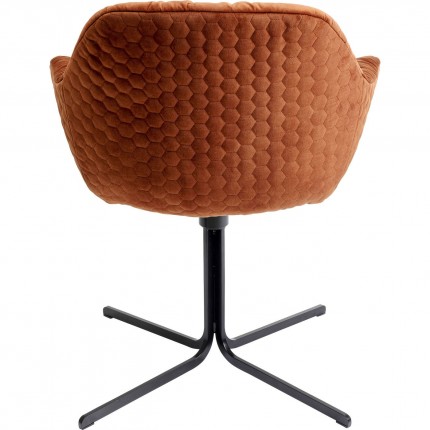 Swivel Chair Colmar Red Kare Design